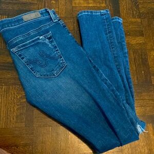 Adriano Goldshmied Skinny Ripped Jeans